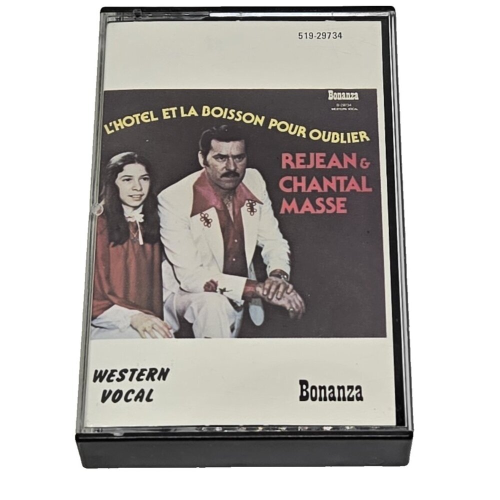 Rejean et Chantal Masse L'Hotel et la Boisson pour Oublier Vintage Cassette Tape